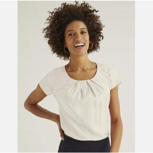 Boden Ravello silk blend top, US 14